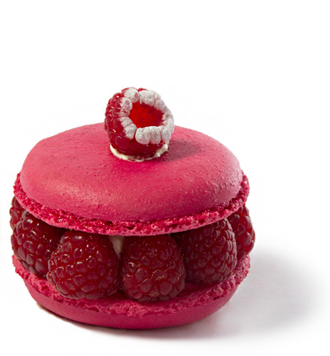 MACARONADE FRAMBOISE | dessert Pâtisserie Lesage Annemasse 74