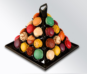 pyramides de macarons