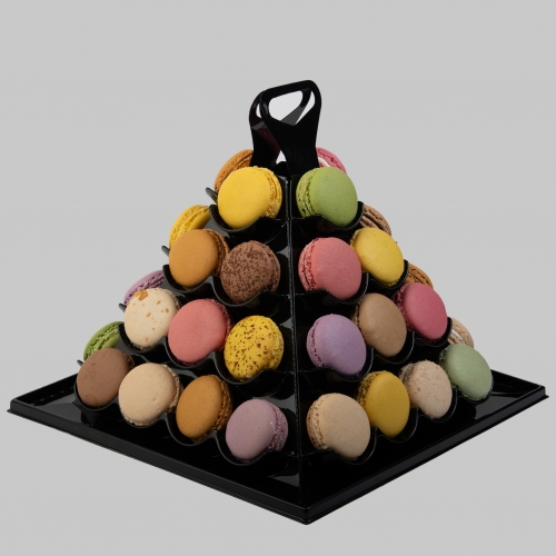 PYRAMIDE DE 40 MACARONS | dessert Pâtisserie Lesage Annemasse 74