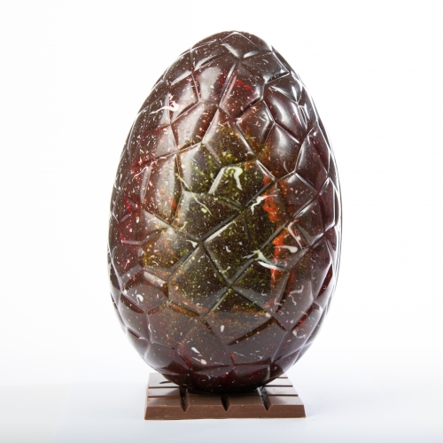 OEUF CHOCOLAT NOIR TAILLE 6 | pâques Patisserie Lesage Annemasse 74