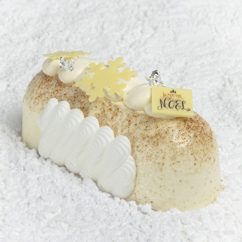 BÛCHE  GLACEE FLOCON | dessert Pâtisserie Lesage Annemasse 74