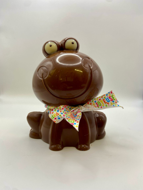 KERMIT LA GRENOUILLE CHOCOLAT LAIT | pâques Patisserie Lesage Annemasse 74