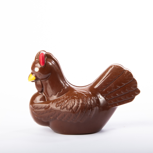 POULE CHOCOLAT LAIT TAILLE 3 | pâques Patisserie Lesage Annemasse 74