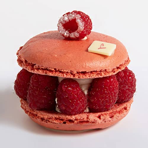 MACARONADE FRAMBOISE | dessert Pâtisserie Lesage Annemasse 74